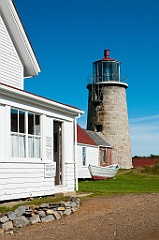 Monhegan Island Lighthouse and Museum in Maine